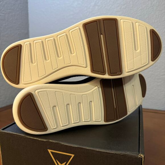 Vance Co. Men's Ezra Grey Knit Wingtip Oxford Tru Comfort Foam Size 7 Wide New - Picture 10 of 13